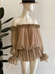 TUBYCATU | Đầm Brown Heart Set (Kèm quần bảo hộ)