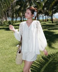 TUBYCATU | Madeline Lace White Set (Limited)