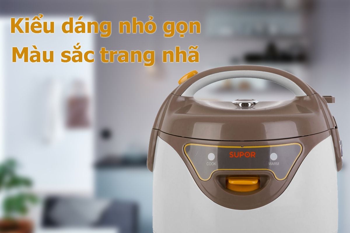 Nồi Cơm Điện Mini Supor CFXB16YB3VN-36