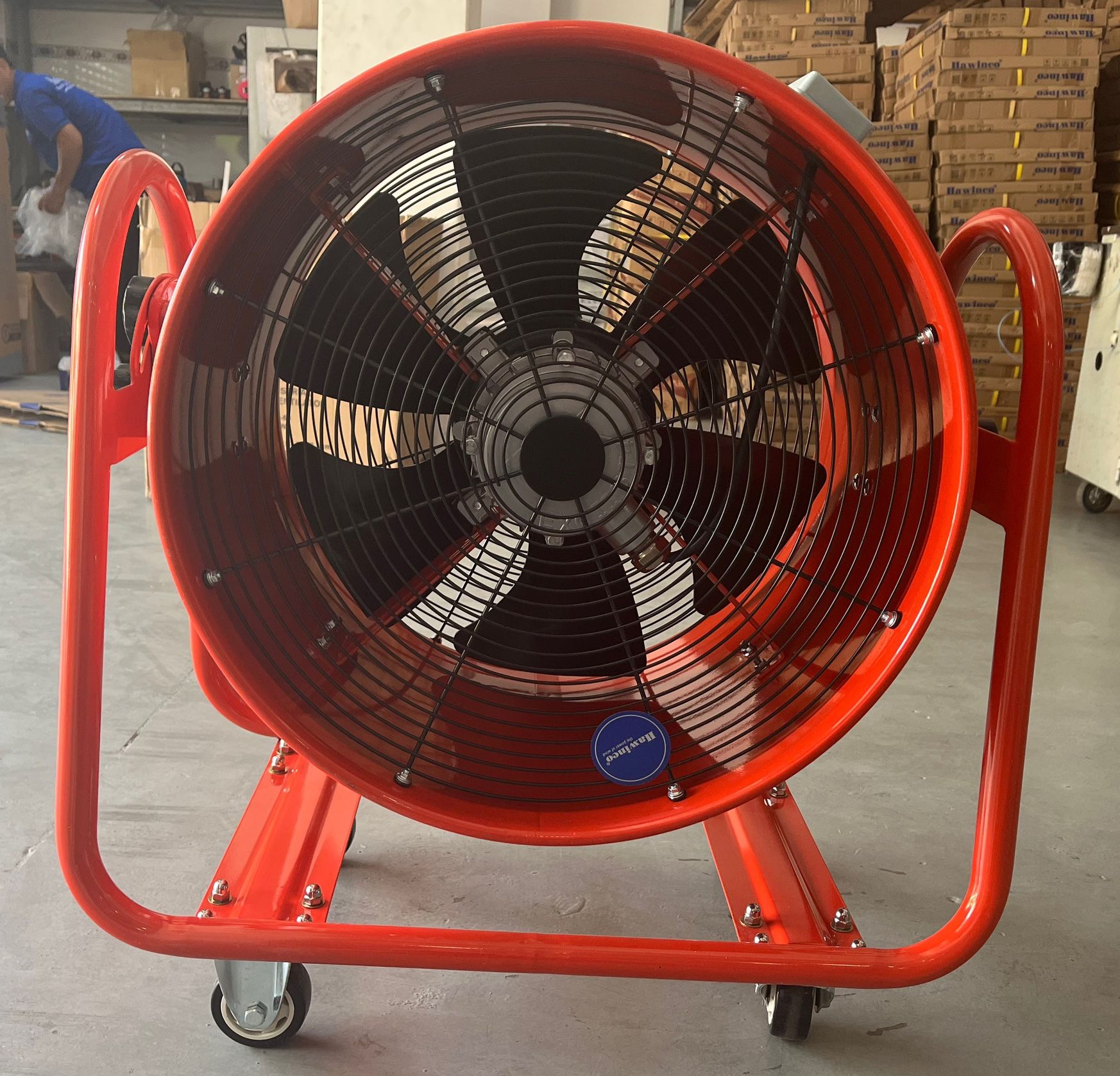Quạt tròn xách tay Hawinco HST-50