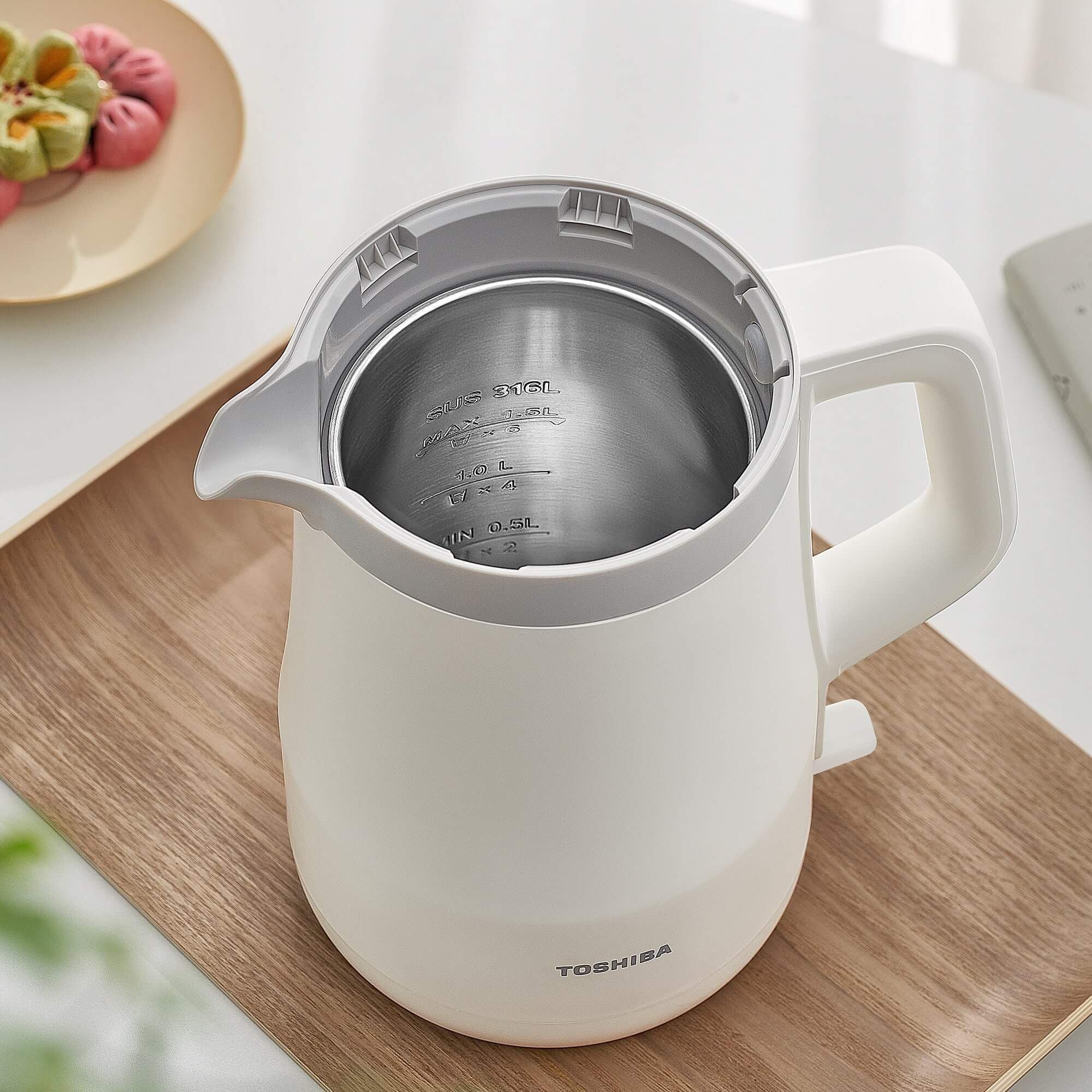 Bình đun siêu tốc Toshiba 1.5 lít KT-15DRTVN(H) / KT-15DRTVN(W)