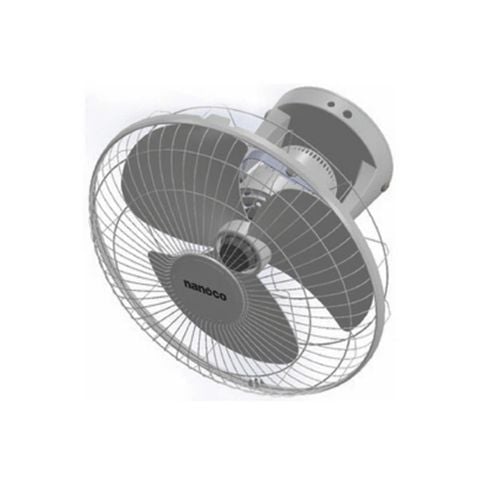 Quạt Đảo Có remote Nanoco NOF1651RC (GR-màu ghi/BE-màu be)
