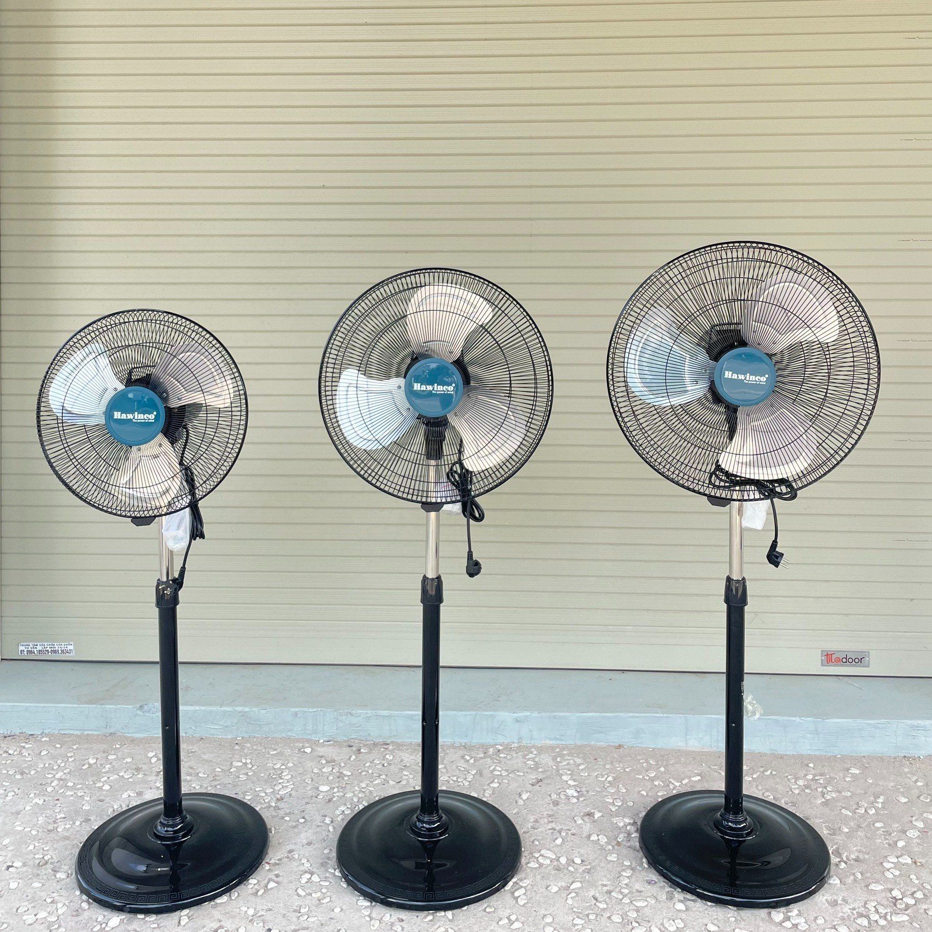 Quạt đứng công nghiệp có Remote HS-40DC - 72W