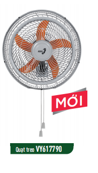 Quạt treo ASIAVINA Turbo One VY617790 (Xám cam) - 55W