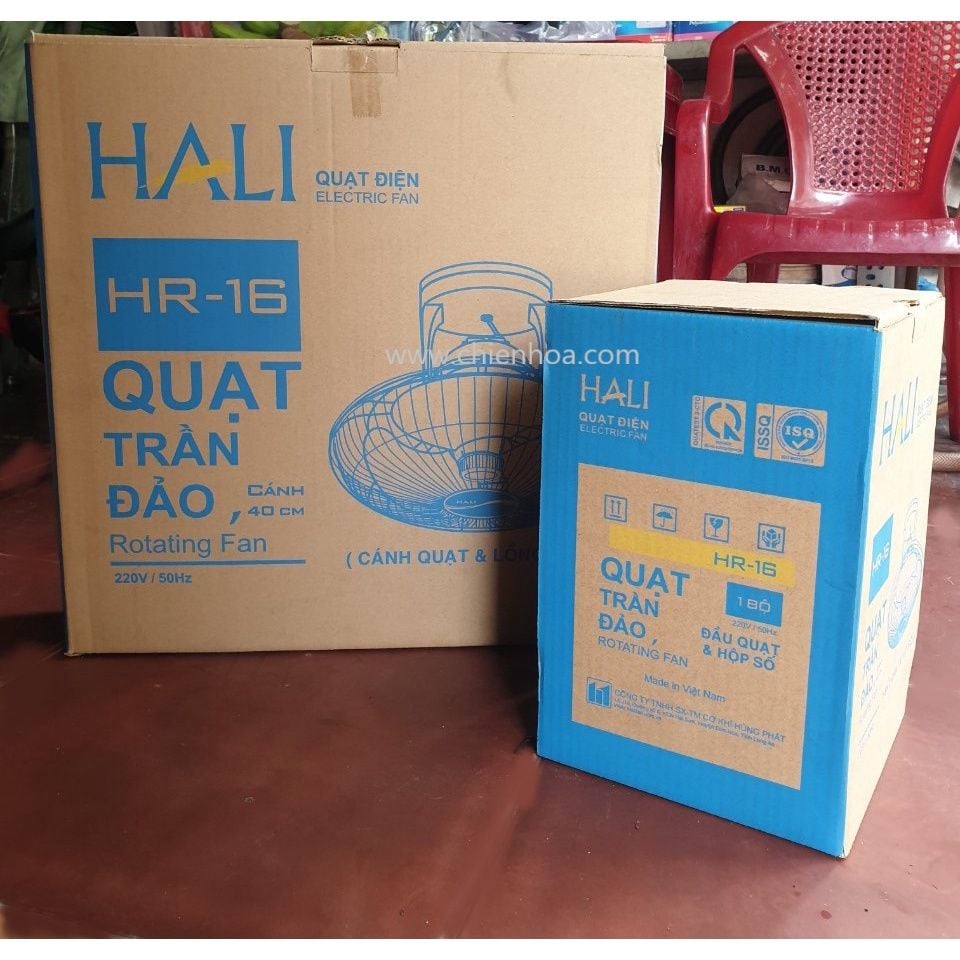 Quạt đảo trần HALI DA16 - HỘP SỐ - 47W