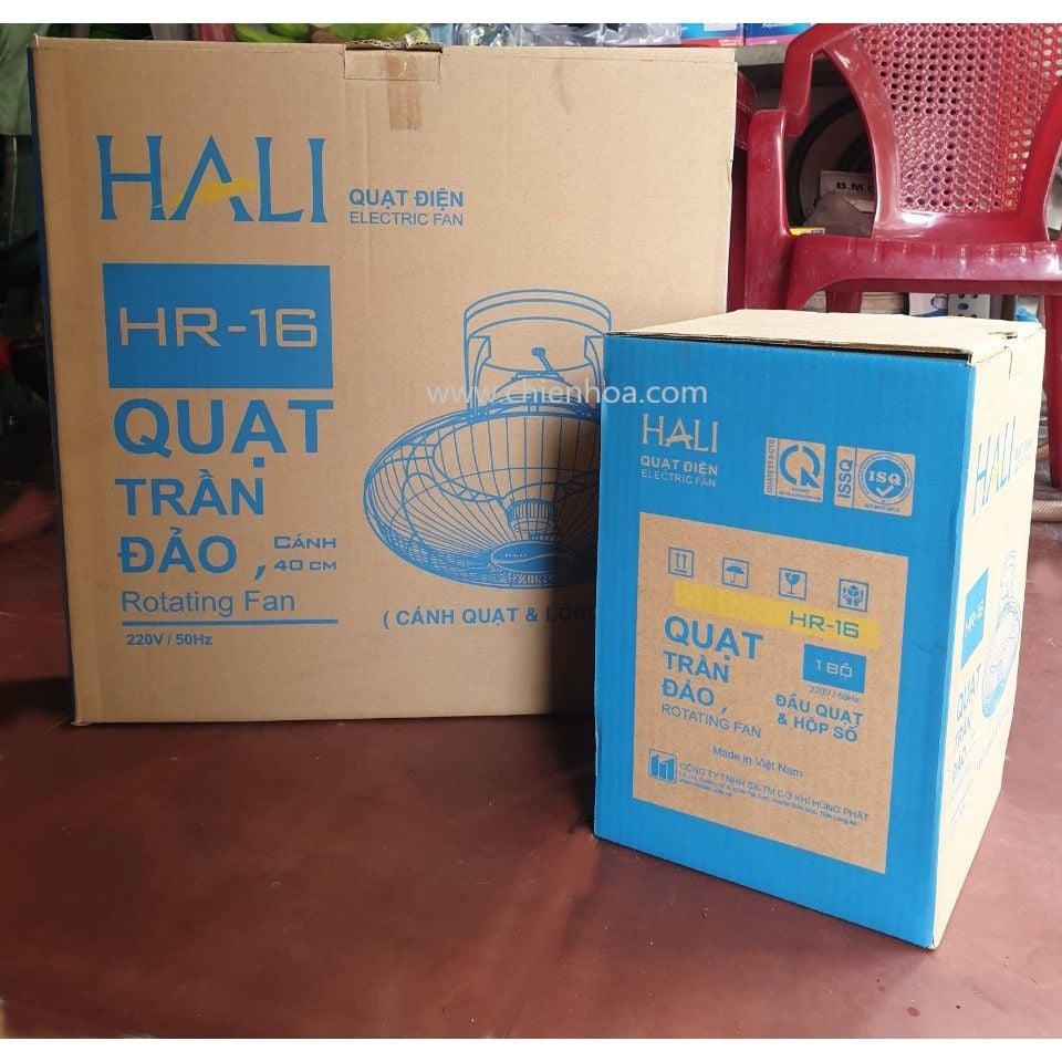 Quạt đảo trần HALI DA16 - HỘP SỐ - 47W