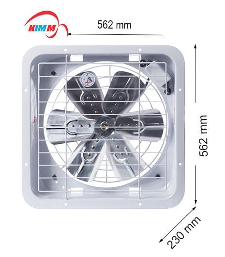 Quạt Thông Gió Dasin KVF-1845 - 135W