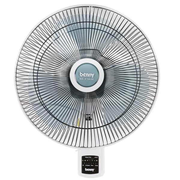 Quạt treo tường Benny BFW44T có remote, hẹn giờ - 50W