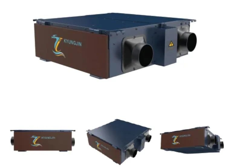 Thiết bị thông gió thu hồi nhiệt - Lọc không khí KYUNGJIN NH-260D/NH-360D/NH-500D