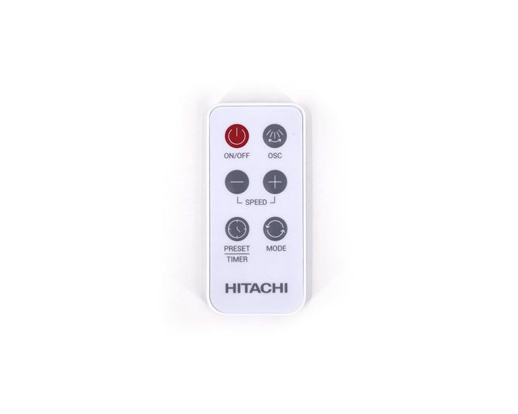 Quạt đứng Hitachi có động cơ DC LF-D6RCWM/LF-D6RCGM (Trắng/Xám) -24W