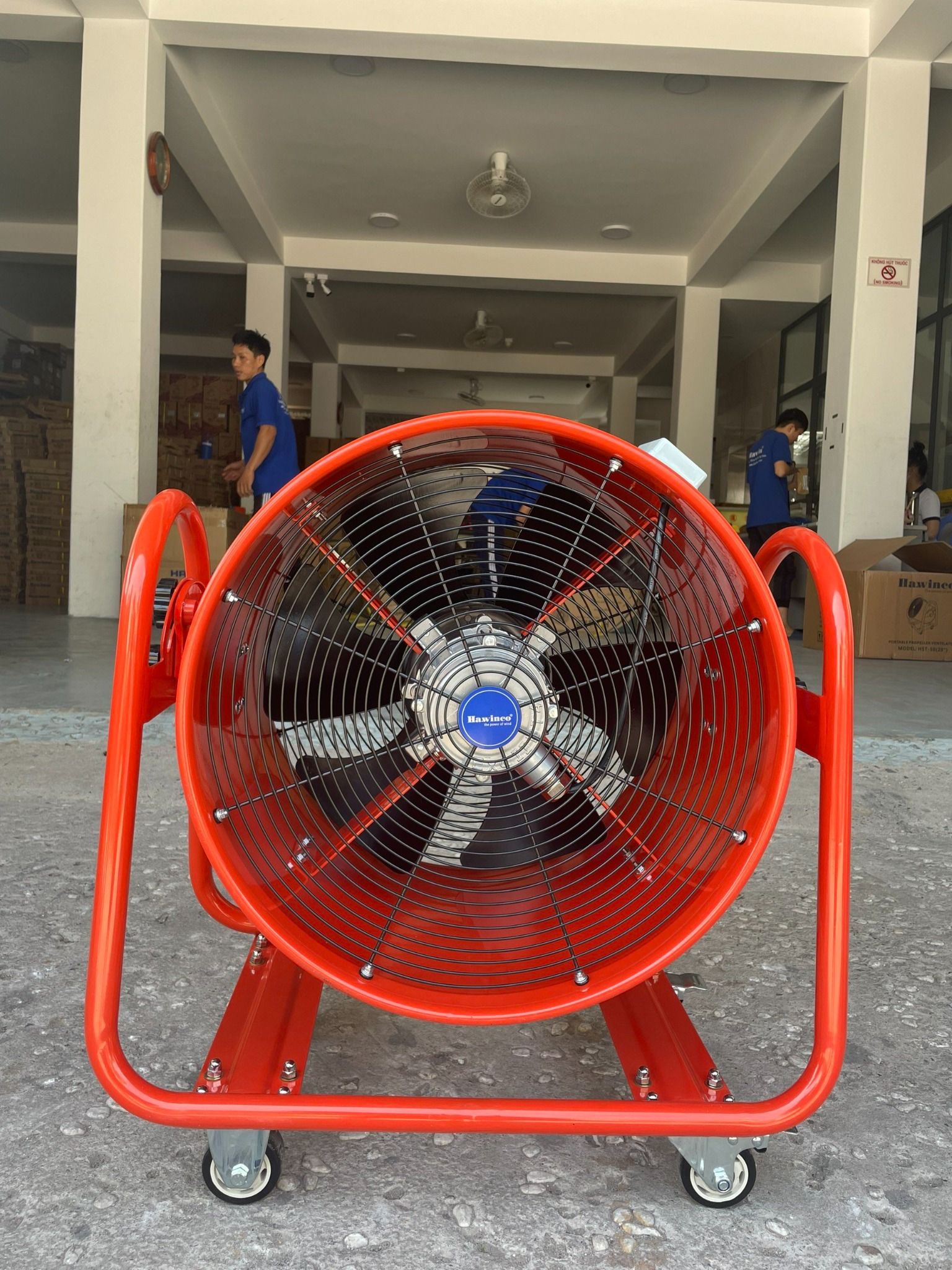 Quạt tròn xách tay Hawinco HST-50