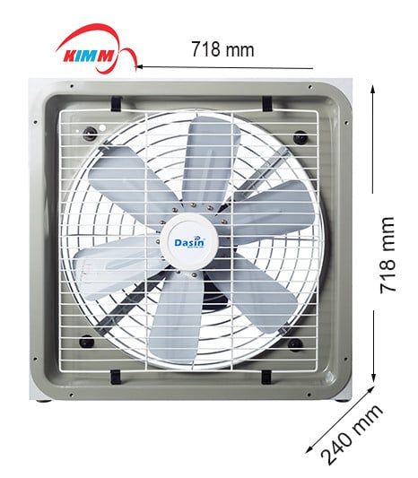 Quạt Thông Gió Dasin KVF - 2460 -270W - (220V/380V)