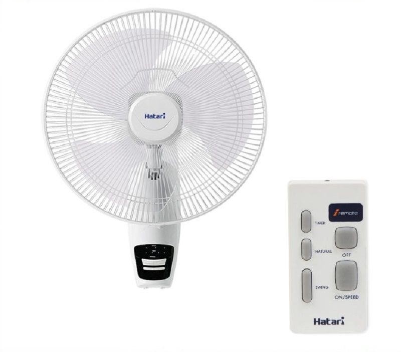 [Hỏa tốc] Quạt Thái Lan treo tường Hatari HF-W18R1 - 64w - Remote