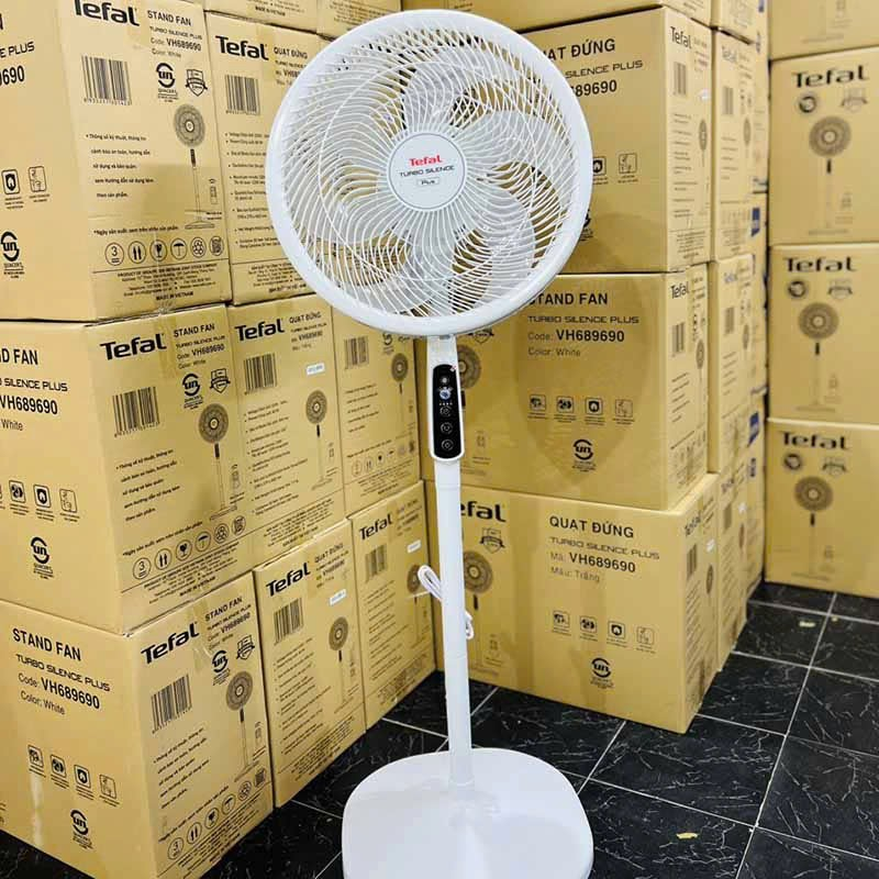 Quạt đứng Tefal Turbo Silen Plus VH689690 (Kèm Remote)