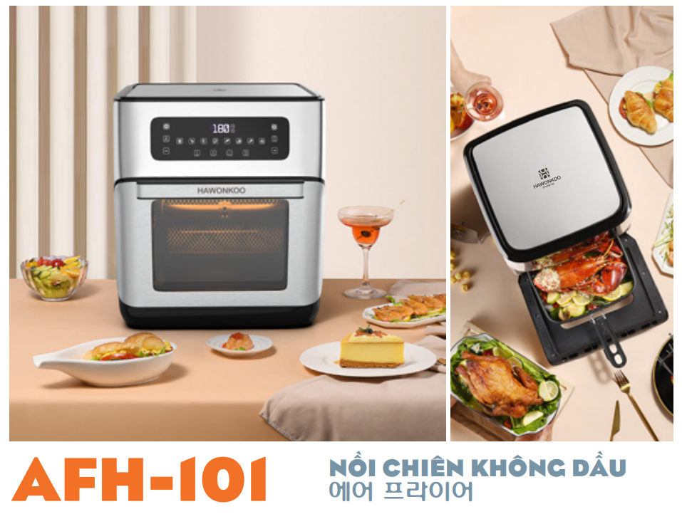 Nồi chiên không dầu HAWONKOO AFH-101 - THAILAND - 10L