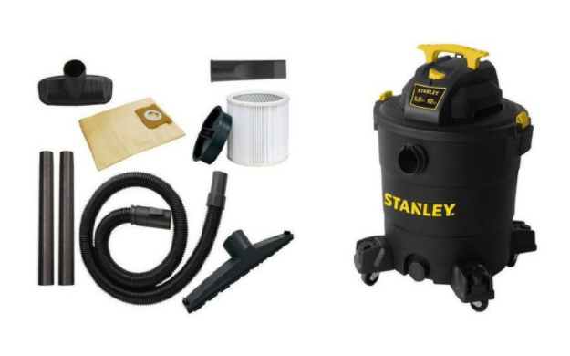 Máy Hút Bụi Công Nghiệp Hút Khô Và Ướt USA Stanley SL19199P - 4000W (5.5HP)