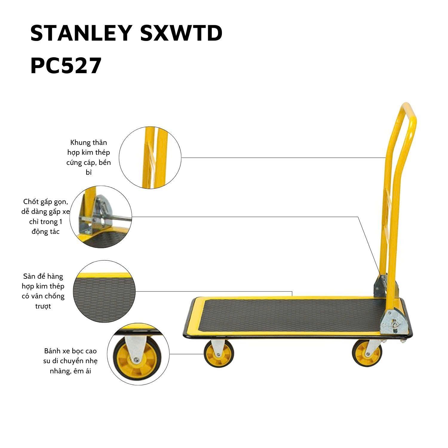 Xe đẩy Stanley PC527