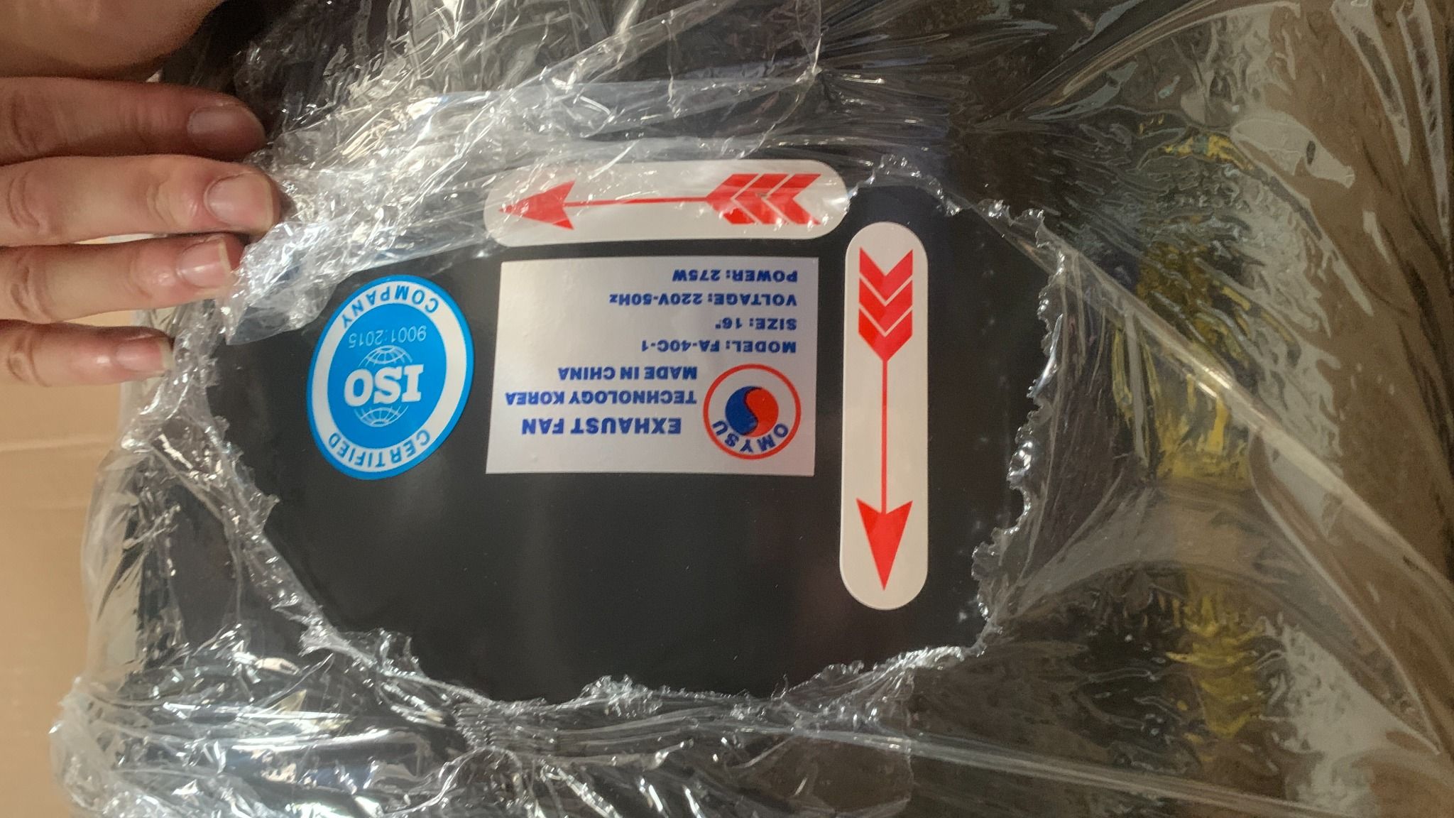 Quạt thông gió tròn Omysu FA-40C-1