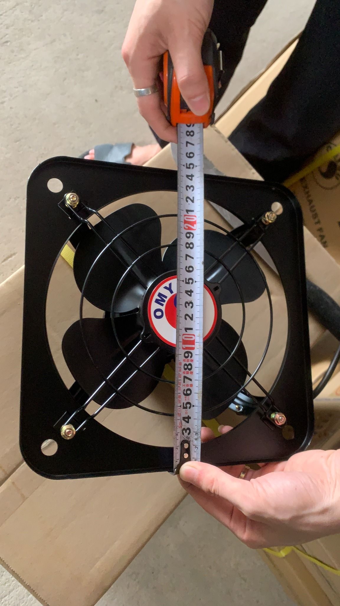 Quạt thông gió vuông Omysu FA-20M2/FA-25M2/FA-30M2/FA-35M2/FA-40M2/FA-50M2