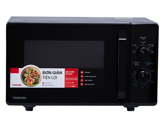 Lò Vi Sóng TOSHIBA MW2-MM24PC(BK) - 24l - 800w