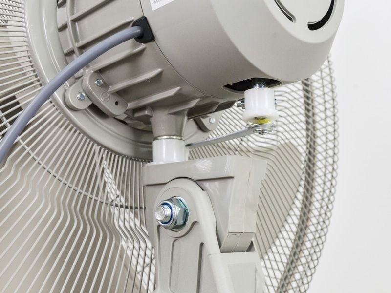 [Hỏa tốc] Quạt Thái Lan đứng công nghiệp Hatari IQ25M1 - 213w - sải cánh 63.5cm - Nút nhấn