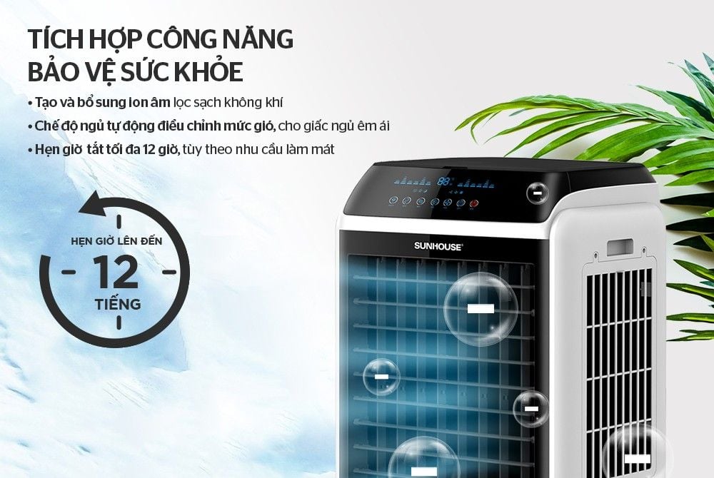 Quạt hơi nước SUNHOUSE SHD7727 - 150W