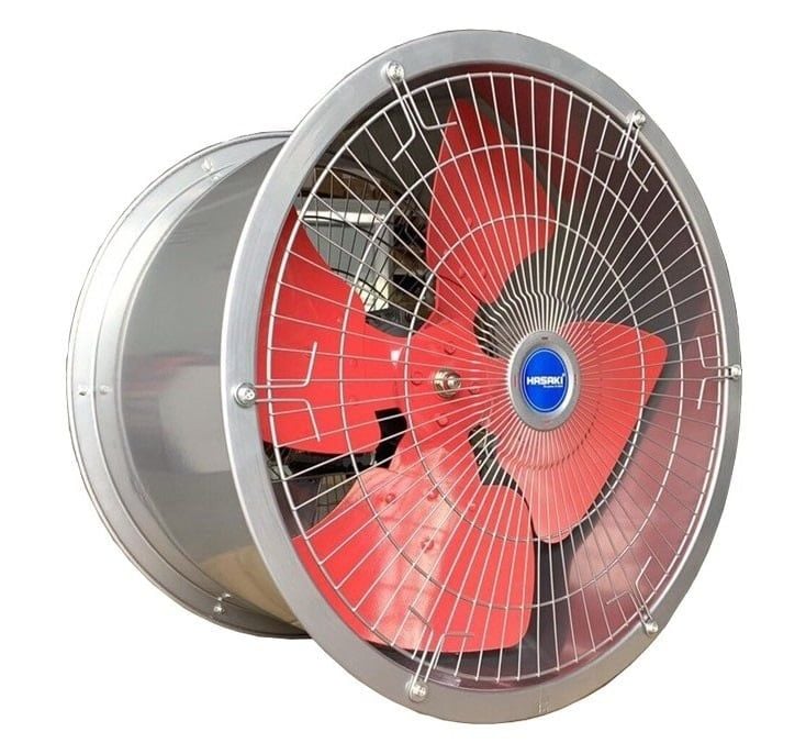 Quạt công nghiệp tròn Hawinco DFG-35SM / DFG-35A có chân