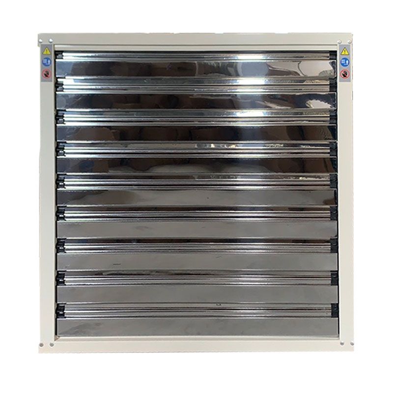 Quạt thông gió vuông Omysu BMF1380 (220V/380V)(Vỏ tôn kẽm sơn tĩnh điện cánh Inox, chớp Inox)