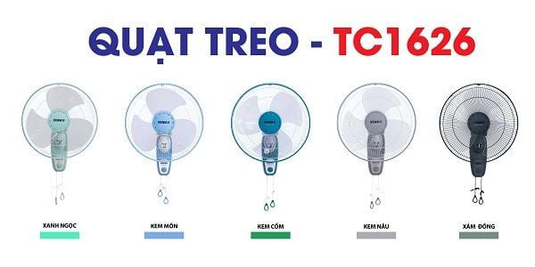 [Hỏa tốc] Quạt treo SENKO TC1626 47w - Dây giật