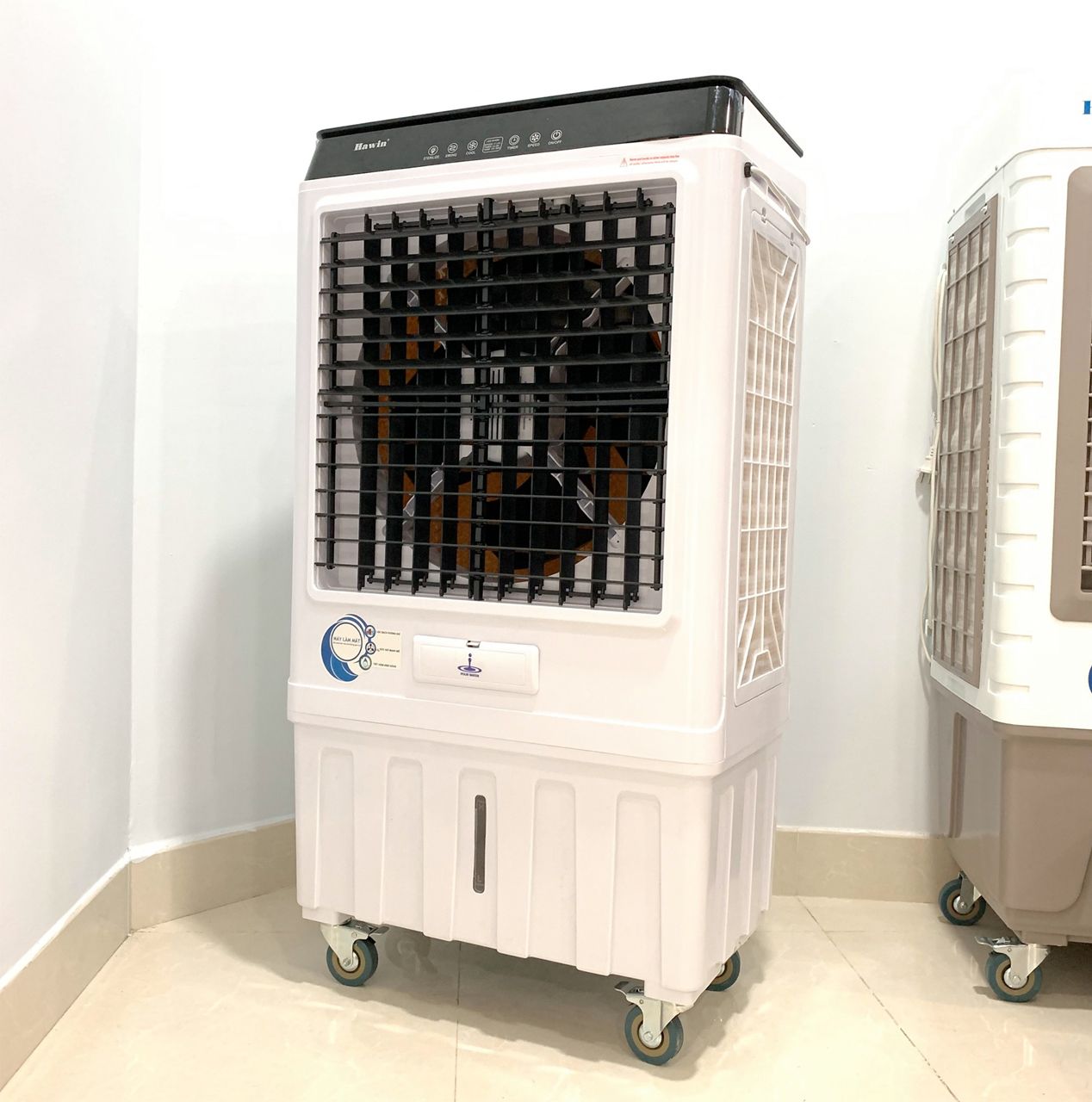 Quạt làm mát hơi nước điều hòa Hawin HSN100C - 400w - 65L
