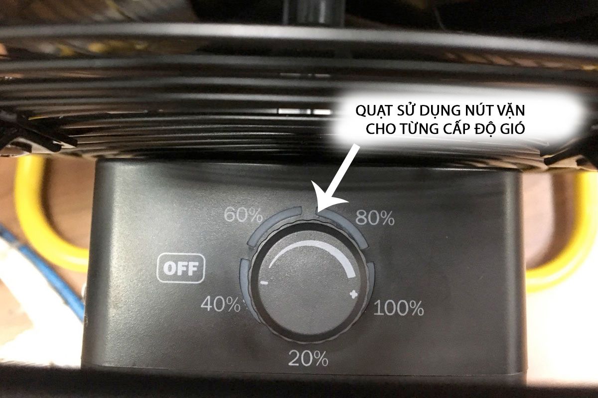 Quạt sạc tích điện AC ARF02D123 DB - 20w - Chạy pin hoặc cắm điện