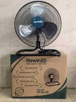 [Hỏa tốc] Quạt sàn Hawin20 HF20-45 - 130w ( Trắng/ Đen)