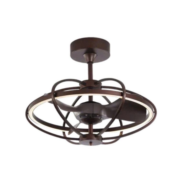 Quạt Trần đèn  NDT Otis-418 (Nâu cofee) - Sải cánh 55cm