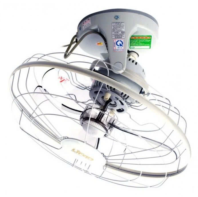 QUẠT TRẦN ĐẢO LIFAN TĐ-16RC (REMOTE) - Sải cánh 40cm- 45W