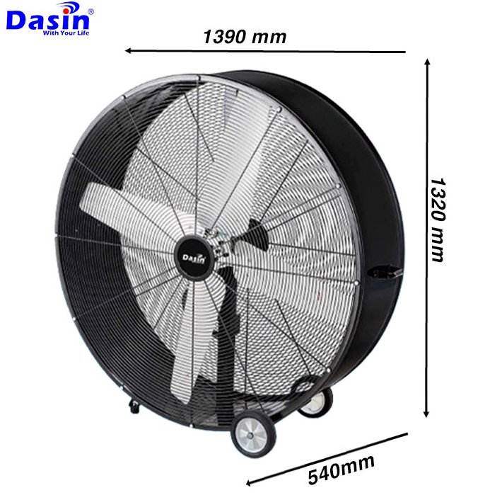 Quạt công nghiệp di động Dasin TANK-50125 (220V)