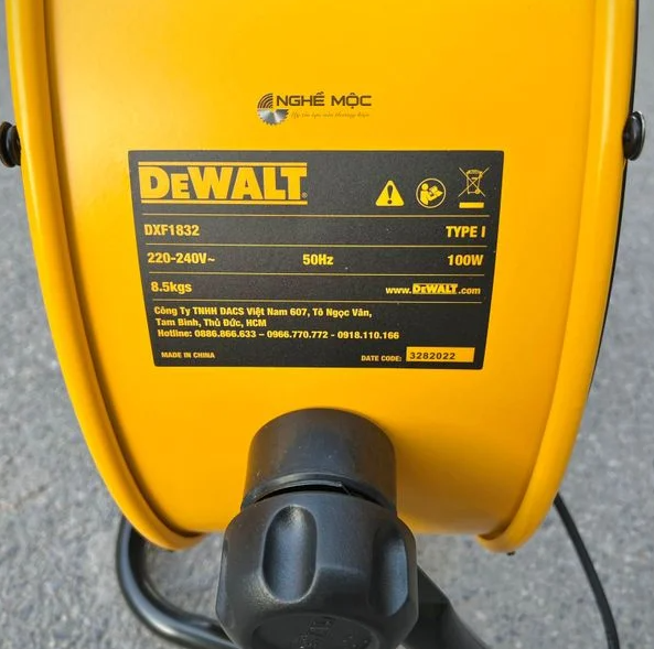 Quạt sàn công nghiệp DeWALT DXF1832 18" / DXF2035 20"  (DC không chổi than)