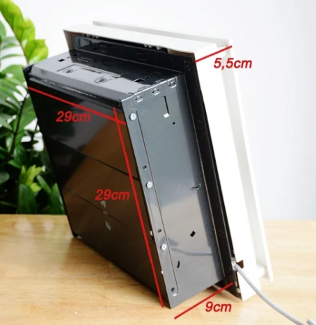 Quạt thông gió ốp tường Mitsubishi EX-25SKC7T - lỗ khoét 30cm - 25W