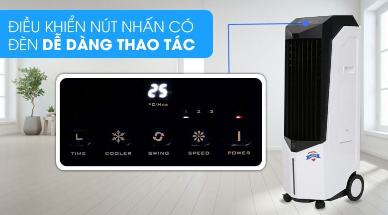 Quạt làm mát hơi nước điều hòa Boss S-102 S102 Thái Lan (Mới 100% Không phải hàng trưng bày)