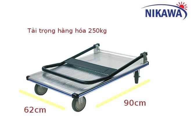 Xe đẩy hàng nhôm Nikawa FWS-250