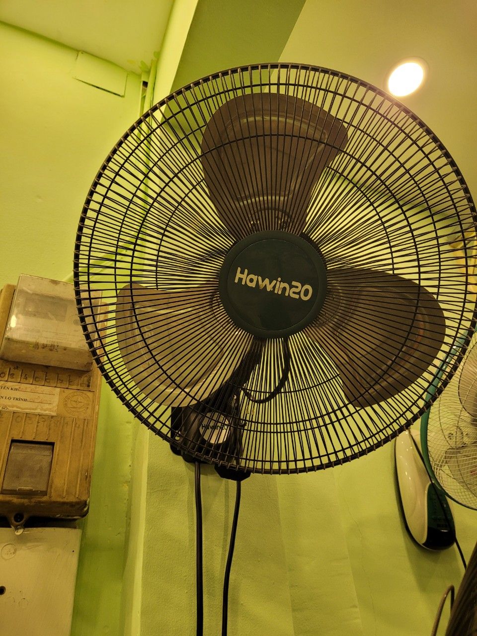 [Hỏa tốc] Quạt treo công nghiệp Hawin20 HW20-45SM - 140w ( Đen / Trắng)