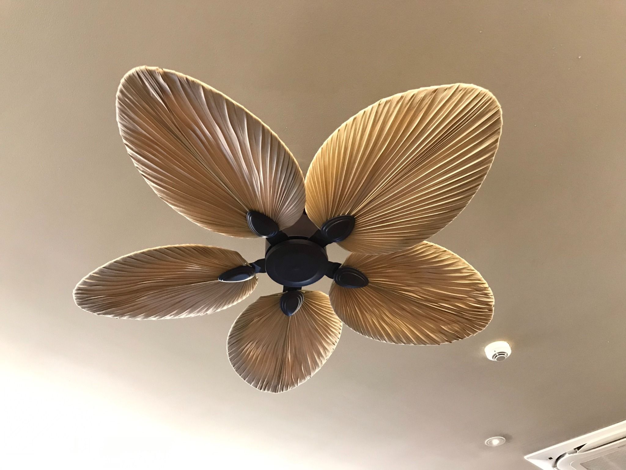 Quạt Trần Trang Trí Lá Cọ (Lá Thật) QT5225 - 1130mm