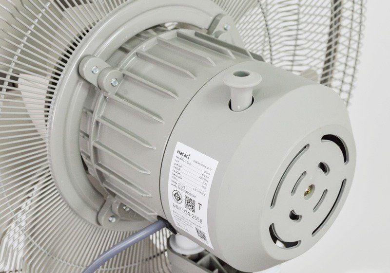 [Hỏa tốc] Quạt Thái Lan đứng công nghiệp Hatari IQ25M1 - 213w - sải cánh 63.5cm - Nút nhấn