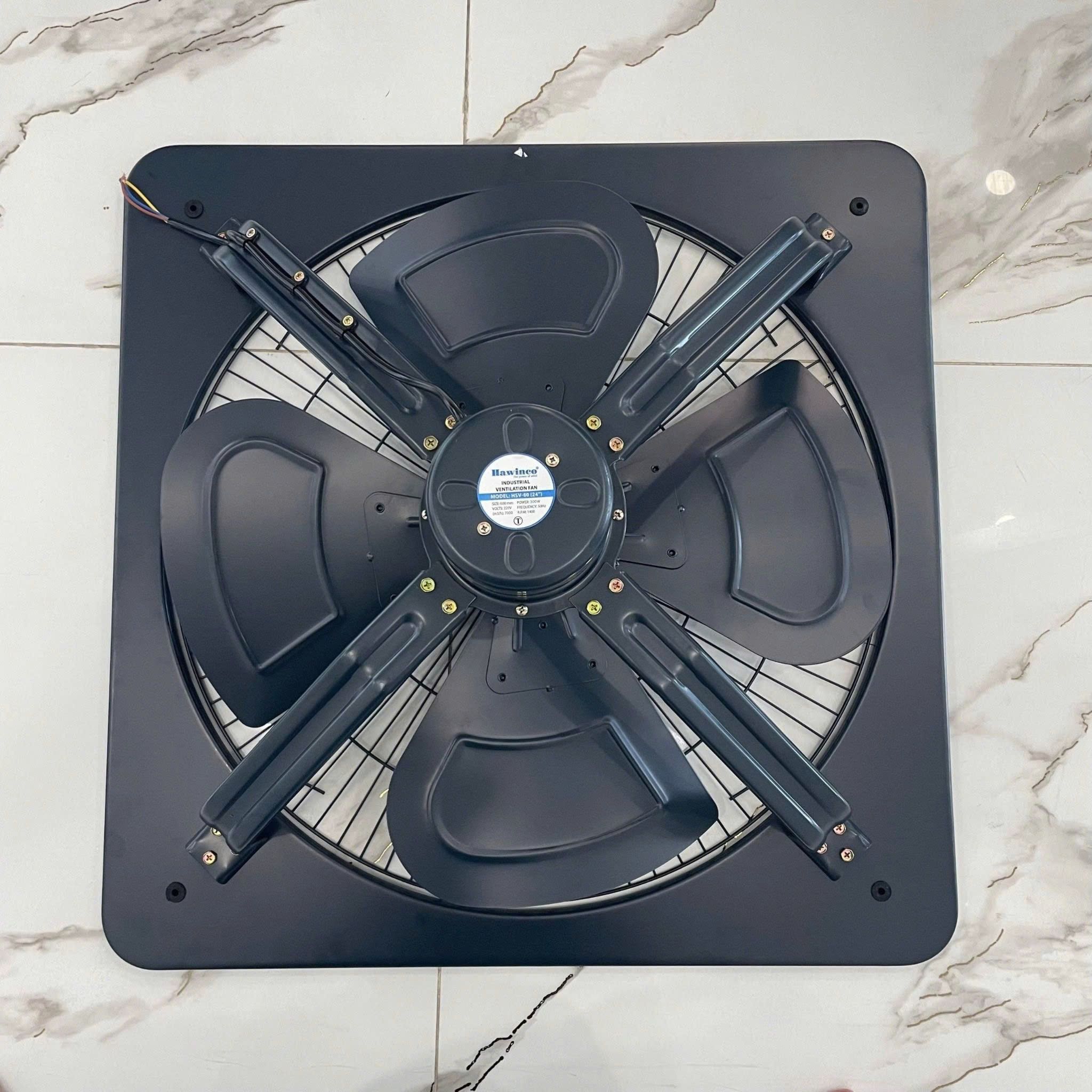 Quạt vuông HSV 60 - 220V Có lưới - 300W
