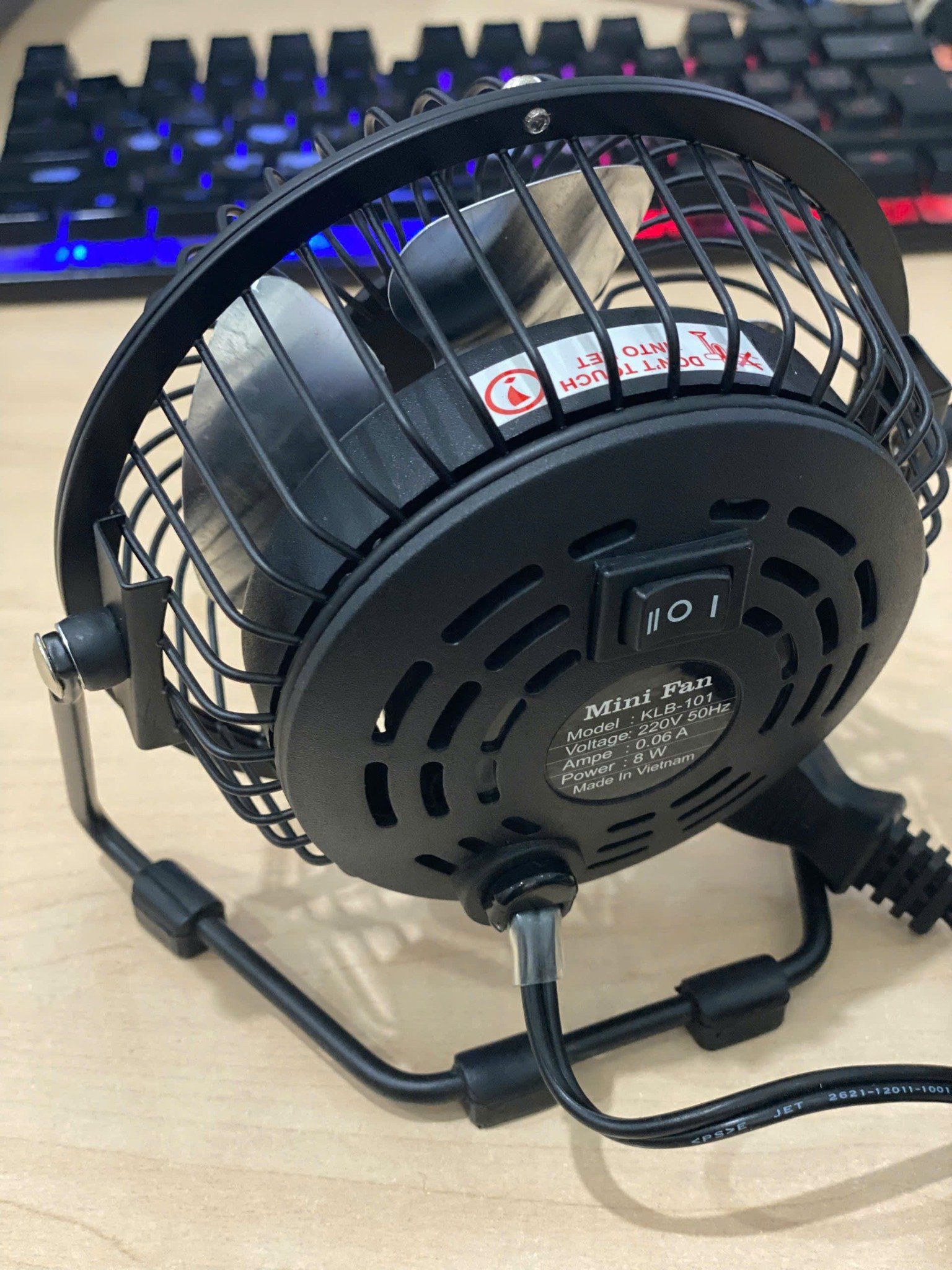 Quạt Sàn Mini KLB-101 - 8w - để bàn