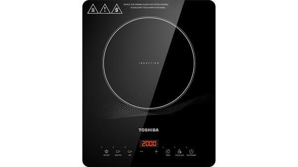 Bếp từ đơn Toshiba IC-20R1SV Có hoa văn / IC-20R2SV Không hoa văn (Tặng nồi lẩu)