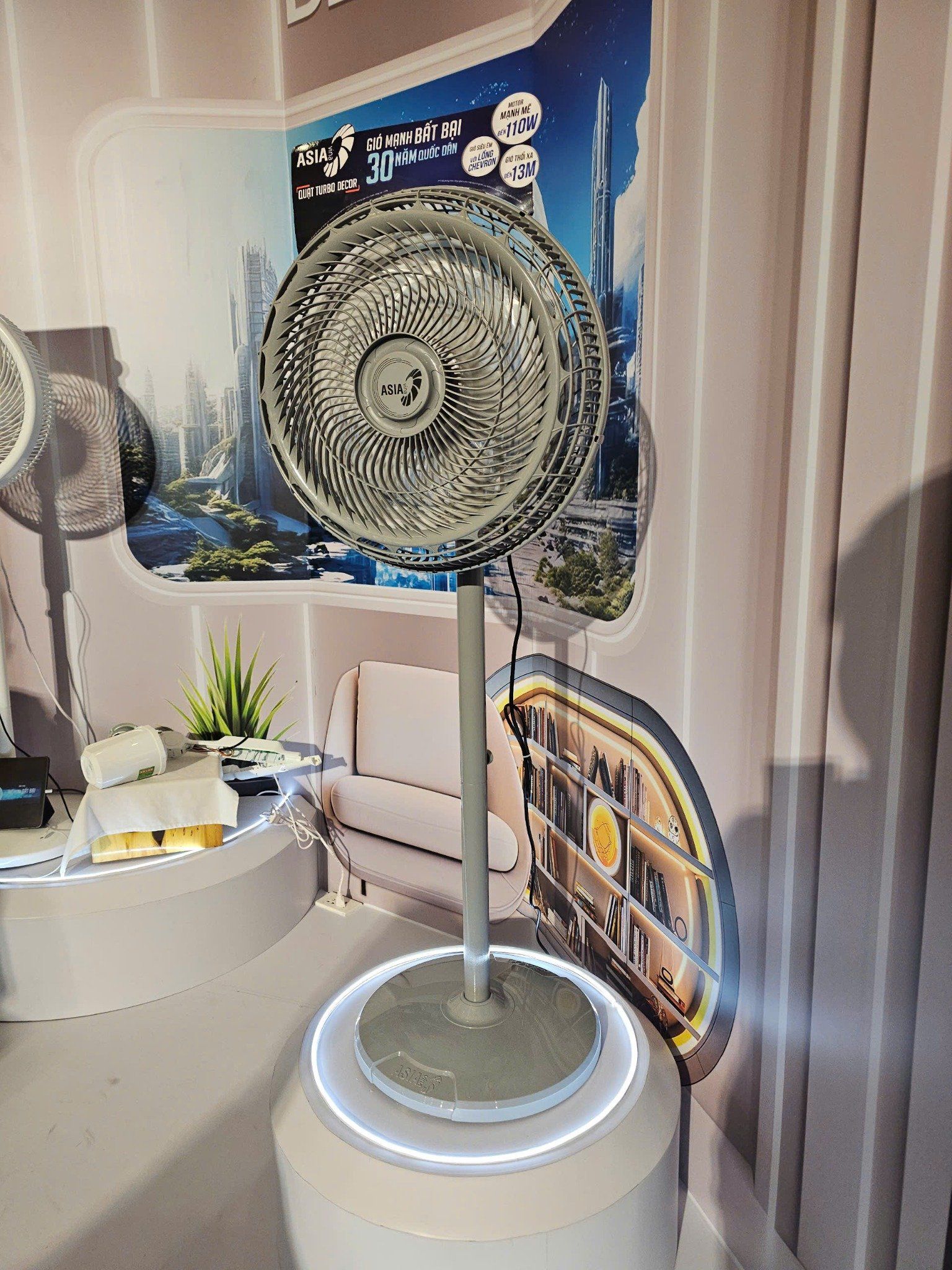 Quạt đứng ASIAvina TURBO DECOR VY659991 110w (New 2025)