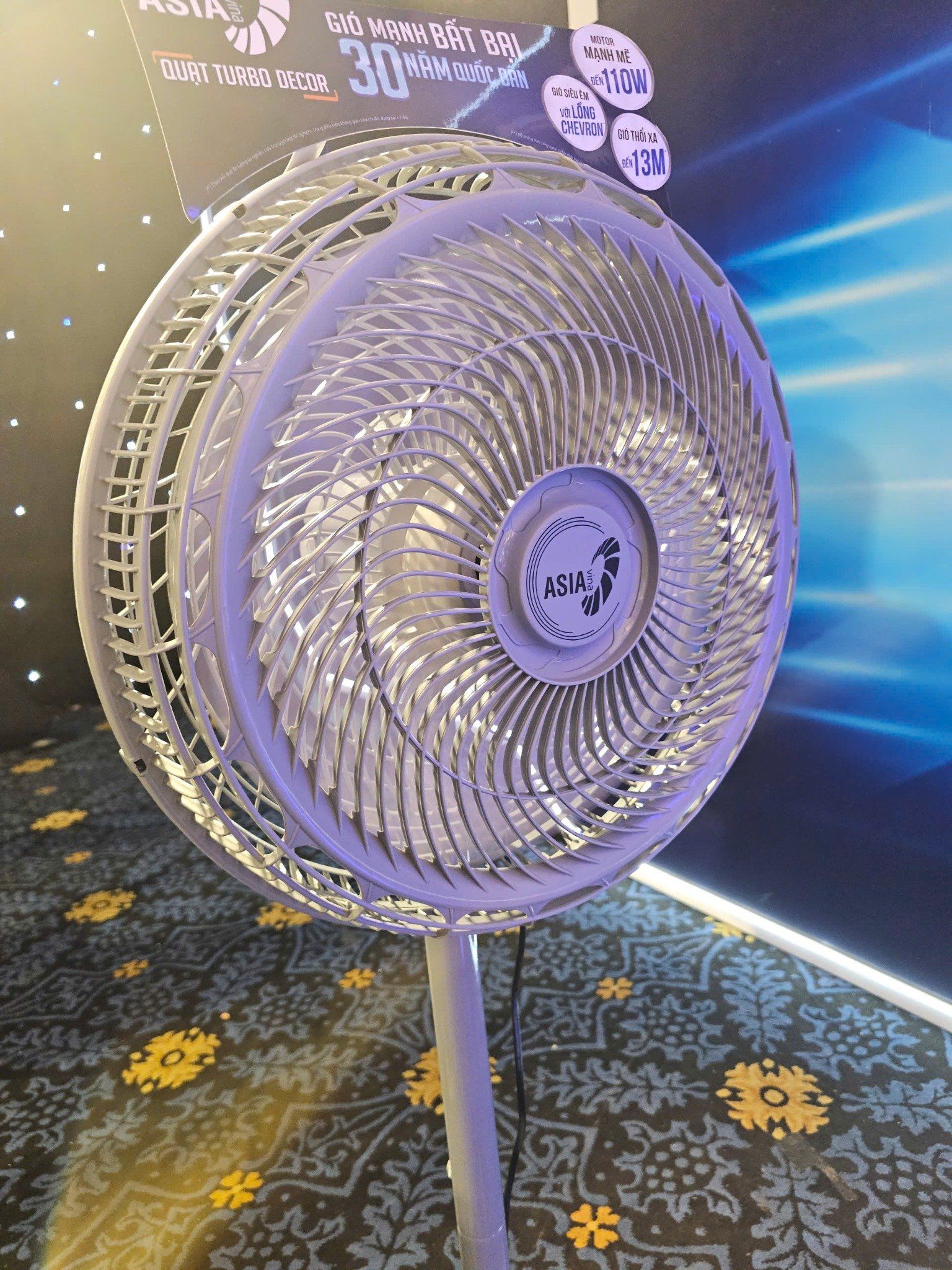 Quạt đứng ASIAvina TURBO DECOR VY659991 110w (New 2025)