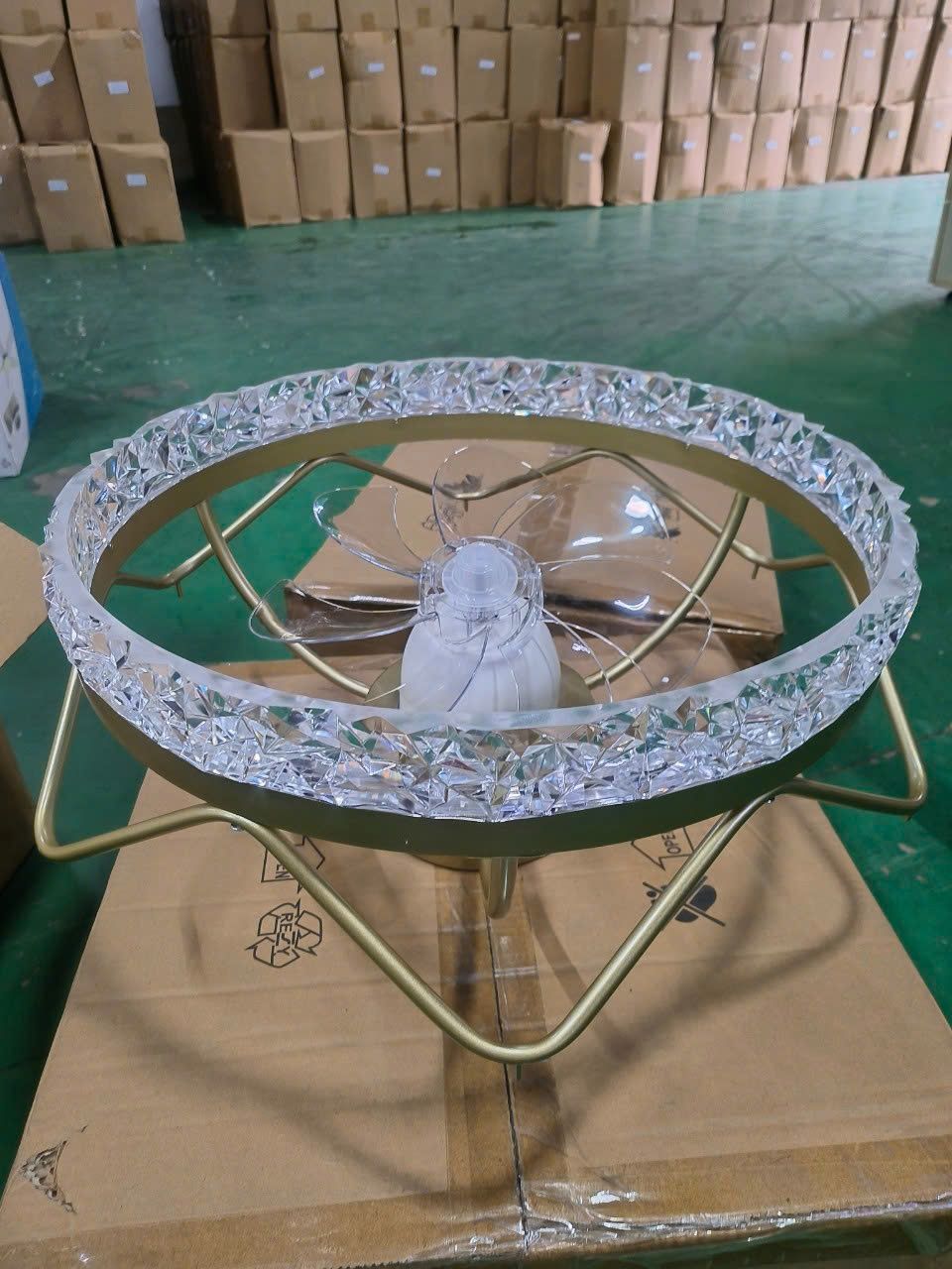 Quạt trần đèn ốp trần Thịnh Hoa W2310