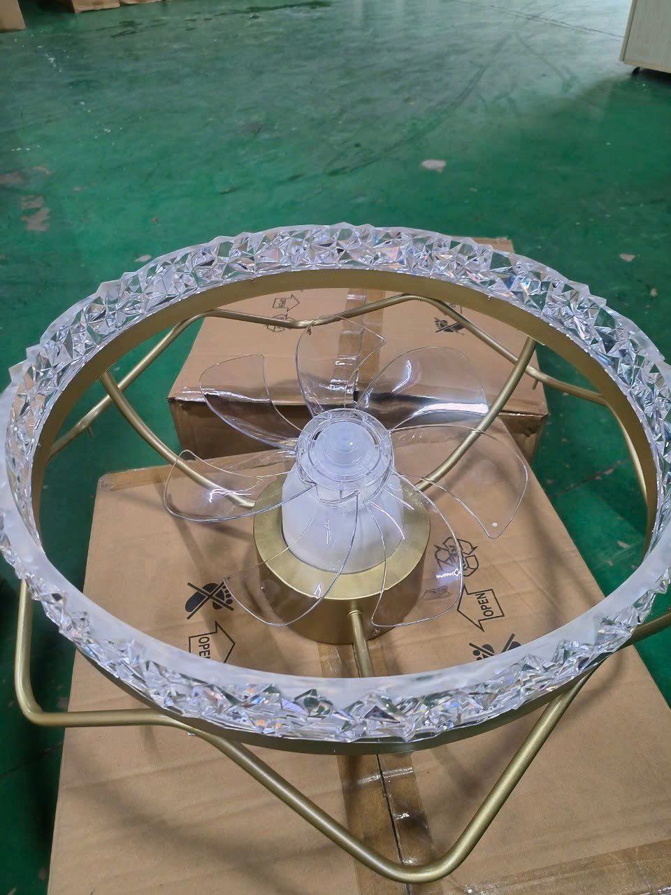 Quạt trần đèn ốp trần Thịnh Hoa W2310