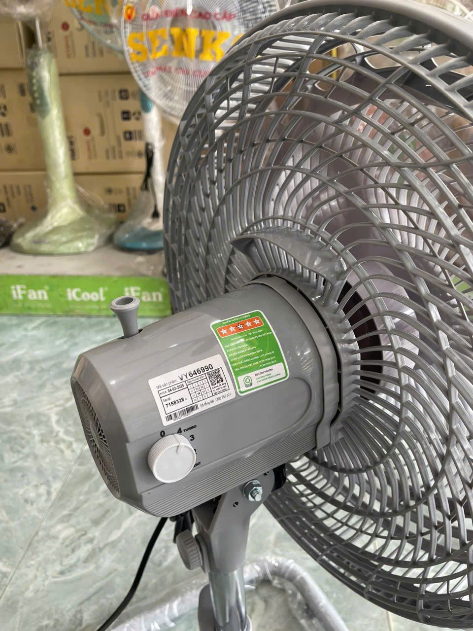 Quạt sàn ASIAvina TURBO MAX VY646990 - 100w (New 2025)